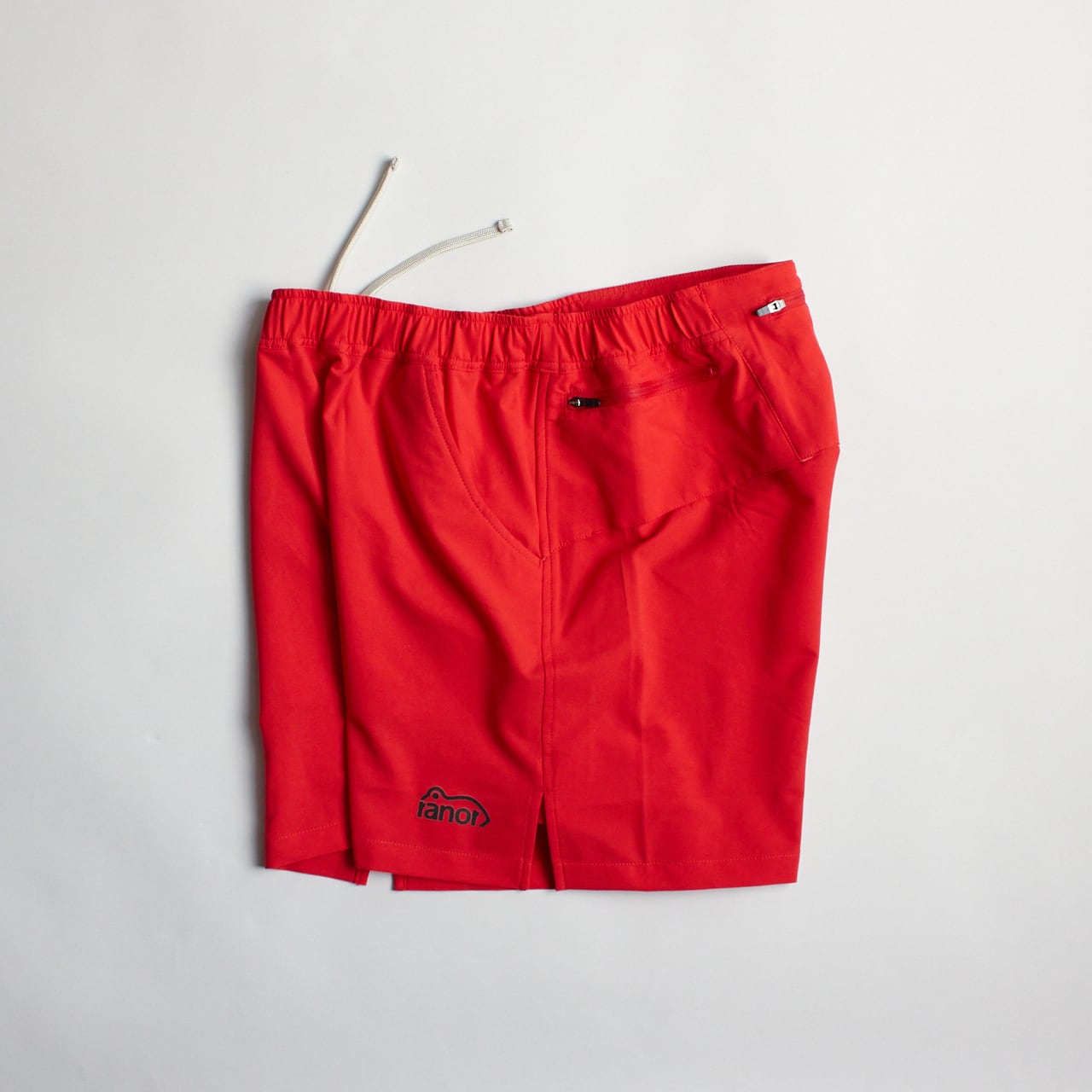 ranor（ラナー）BASIC MIDDLE SHORTS - RED ベーシックミドルショーツ