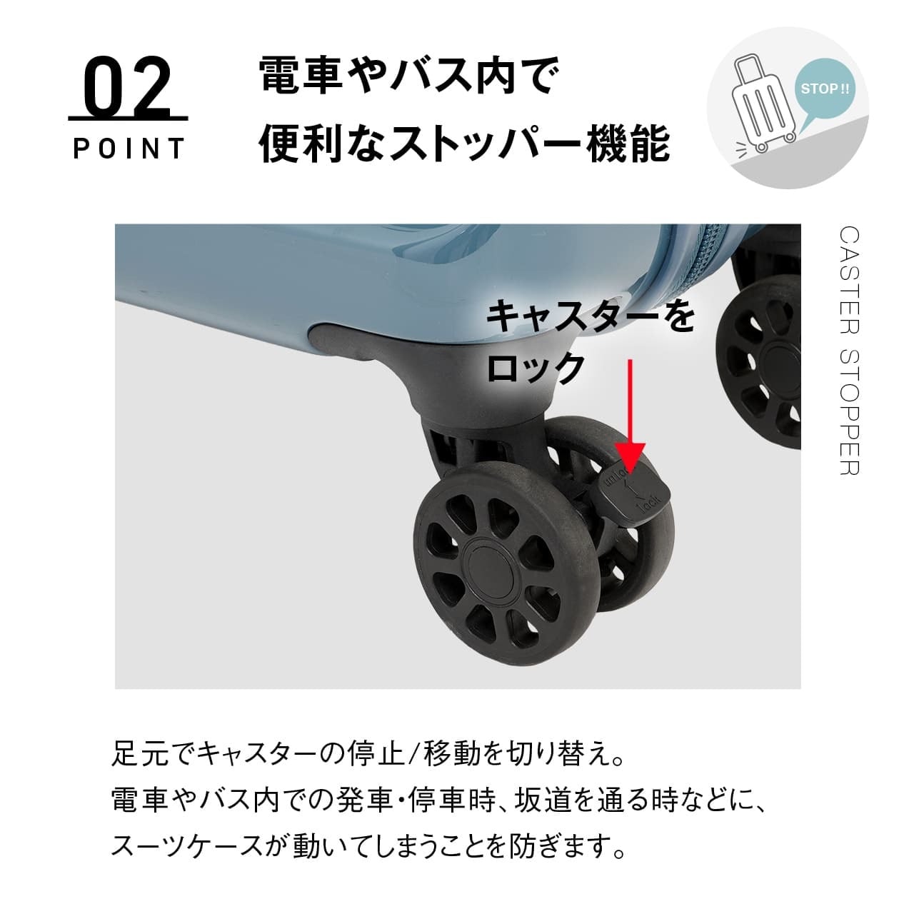 TRAVEL EARTH トラベルアース フラップオープン スーツケース キャリー