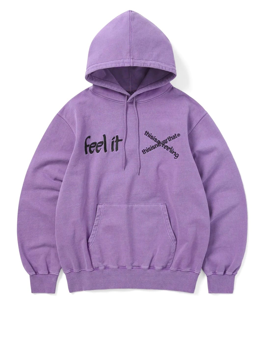 完売】TNT PR “Feel It” Hoodie Faded Purple - パーカー