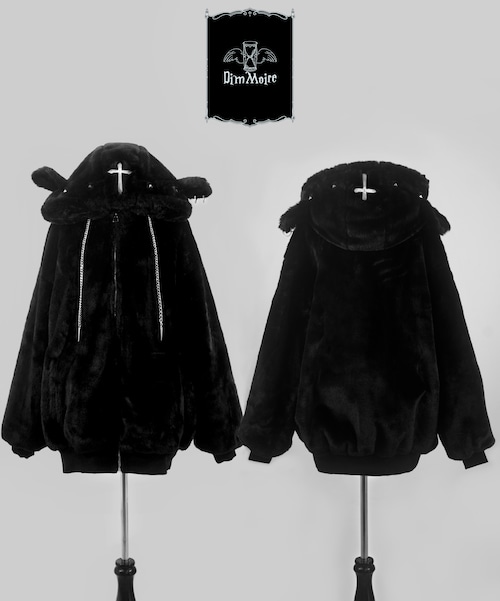 BABY SHEEPファーパーカー【Black】 | DimMoire