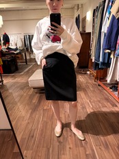 HIRSCH COLLECTIONS ブラックスカート