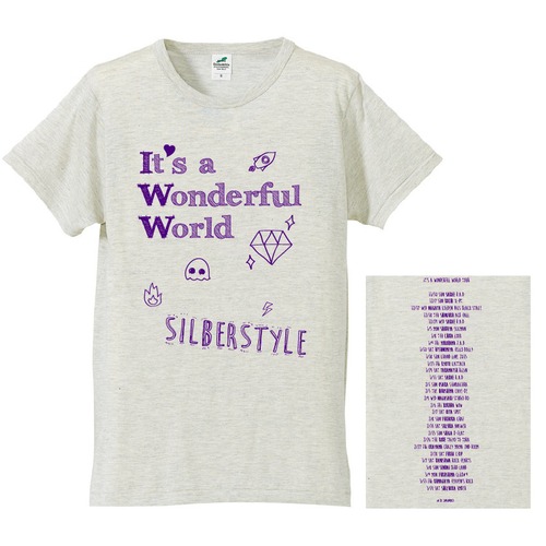 It's a Wonderful World TOUR Tシャツ【Oat Meal】