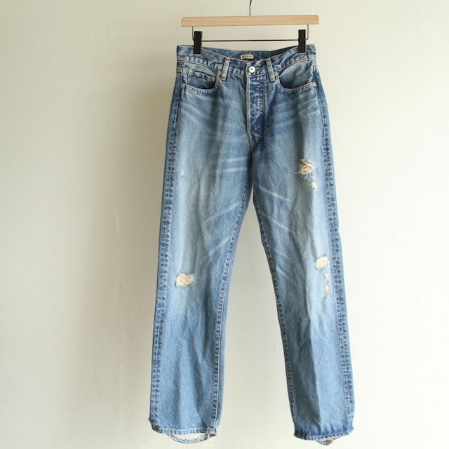 JOICEADDED【 womens 】round wide denim trousers