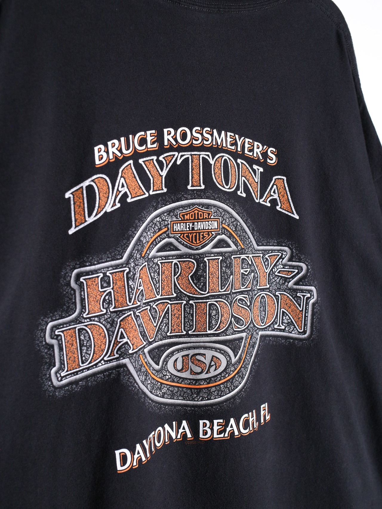 "Harley-Davidson" XXL over size  front and back print tee - 16