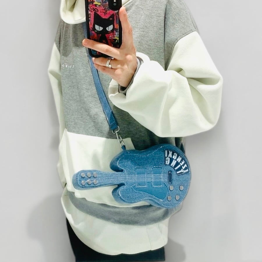 必要なアイテムがスッキリ収納!!ギターデニムバッグ | sococo by U-fret