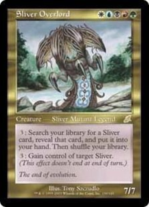 MTG《スリヴァーの首領/Sliver Overlord(SCG)》英語 ※プレイ用