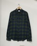 00sSonoma Cotton Flannel Black Ombre Check Shirt/L-XL