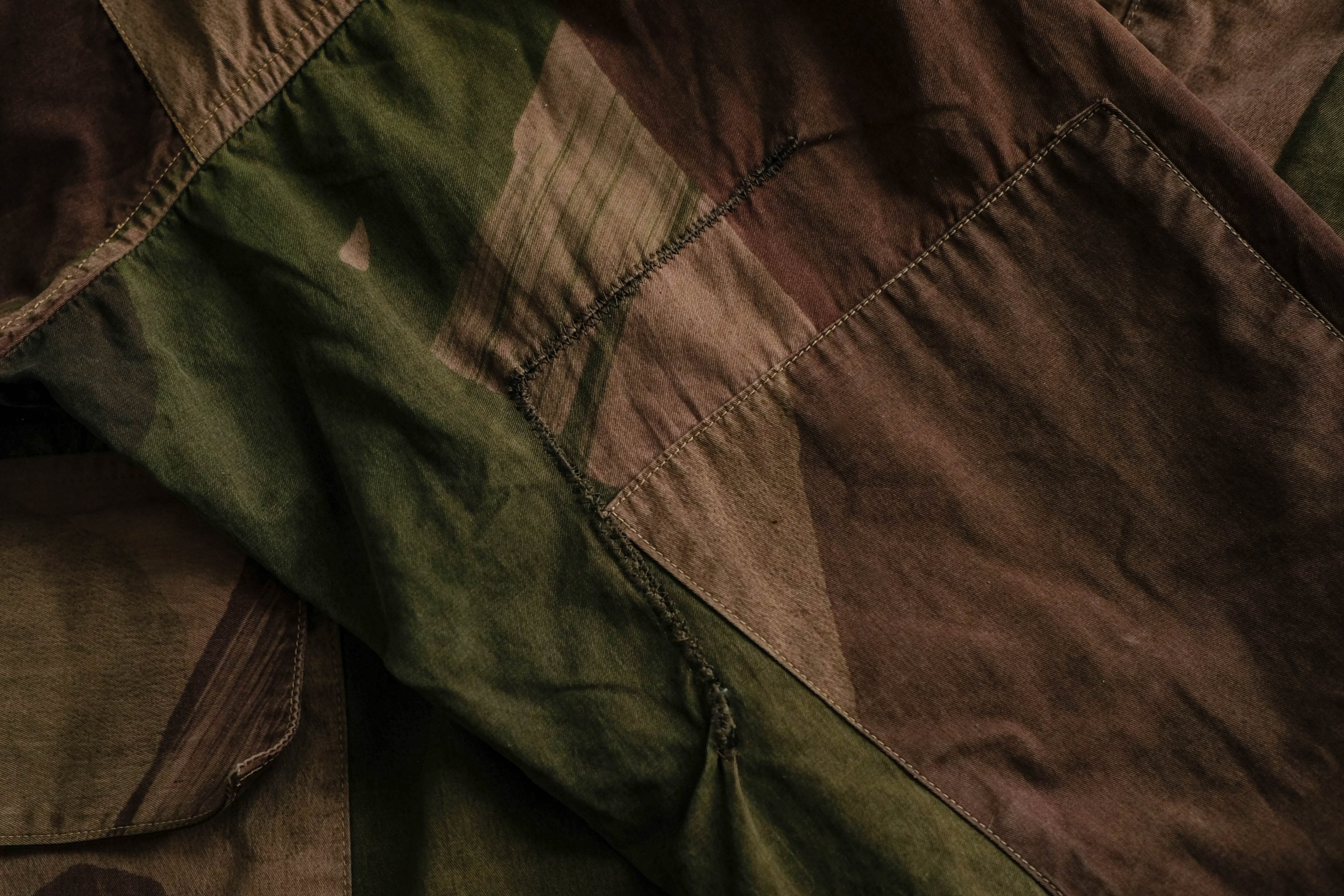 イギリス軍 SASのベンタイルスモック ブラッシュストロークカモ①