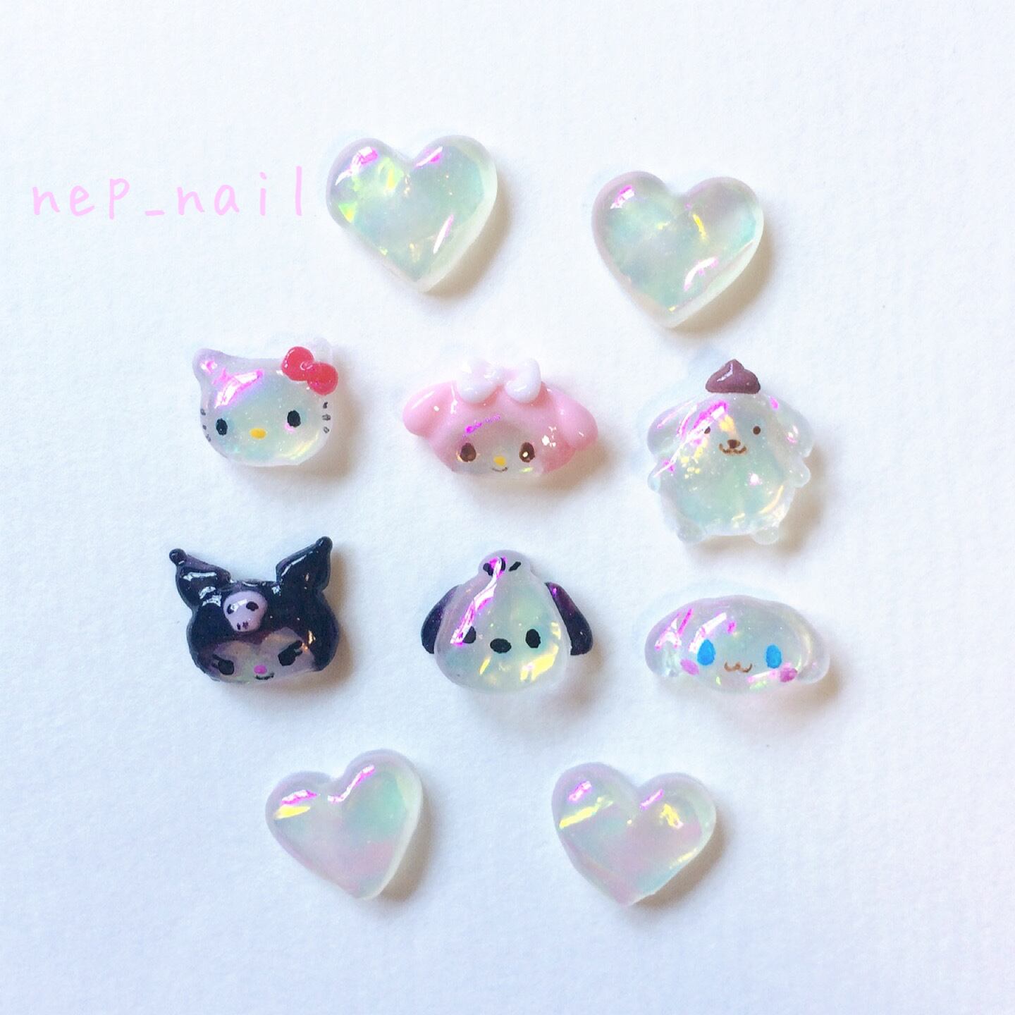 おまけ付 シナモン 3dネイルパーツ シナモロール ハート ネイルパーツ ネイル Blog Telemart Pk