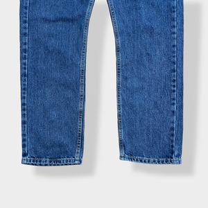 【LEVI'S】505 メキシコ製 MEXICO デニム ジーパン ジーンズ 紺 テーパード ジッパーフライ W32 L29リーバイス US古着