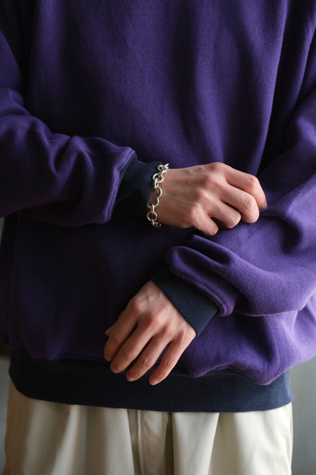Utah/90's "Lee” bi-color raglan sweat / made in USA / remake