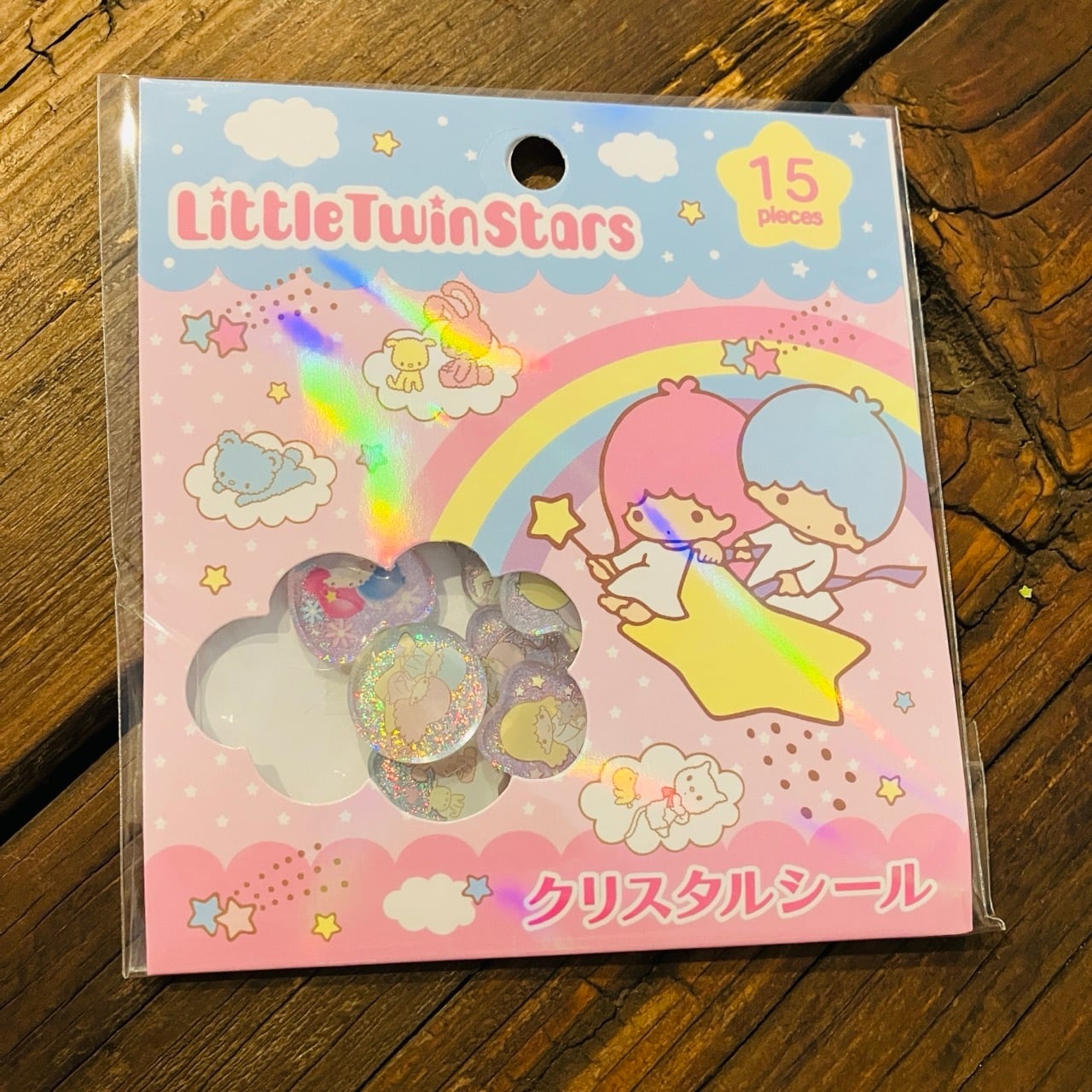 サンリオ ポムポムプリン おはじきクリスタルシール X07