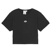【X-girl】OVAL LOGO S/S TOP【エックスガール】