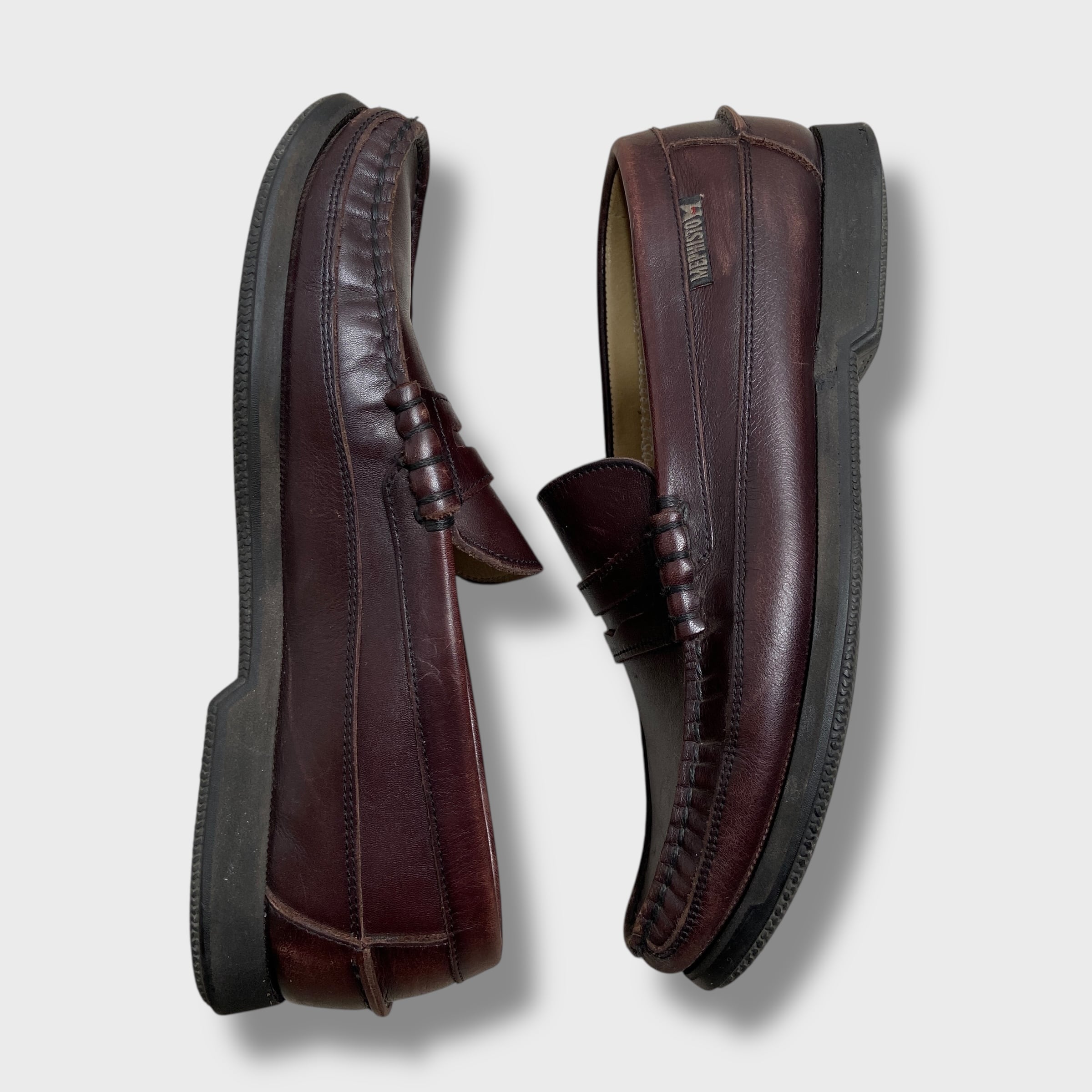 MEPHISTO メフィスト モカシン シボ革 レザー US9 MEPHISTO メフィスト モカシン シボ革 レザー US9 MEPHISTO メフィスト