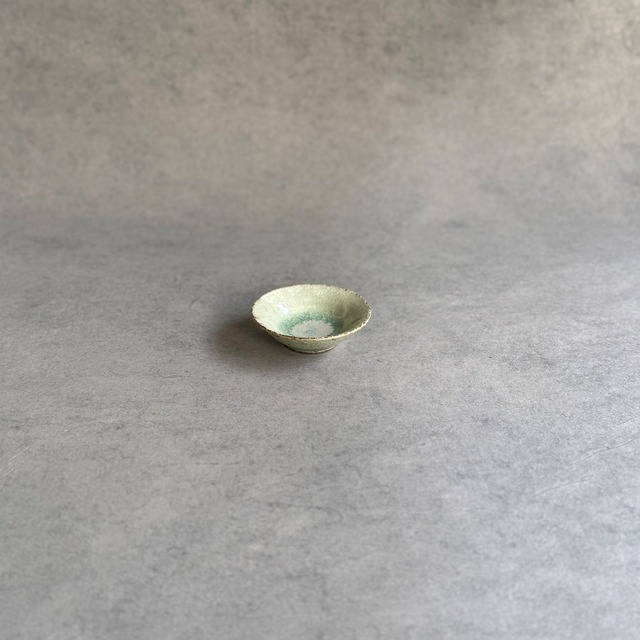 水野幸一  粉引灰釉 茶托