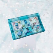 < YURIKO ETO > カードケース - blue