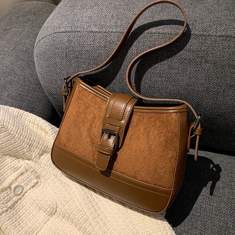 オータムウィンタースタンダード レトロ 秋物 冬物 メッセンジャーバッグ 手作りハンドバック77718371958