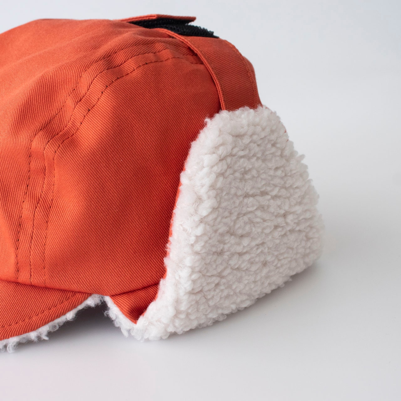 パイロットキャップ【オレンジ】ブランド 子供 帽子 男の子 女の子 日本製 冬 キッズ ギフト