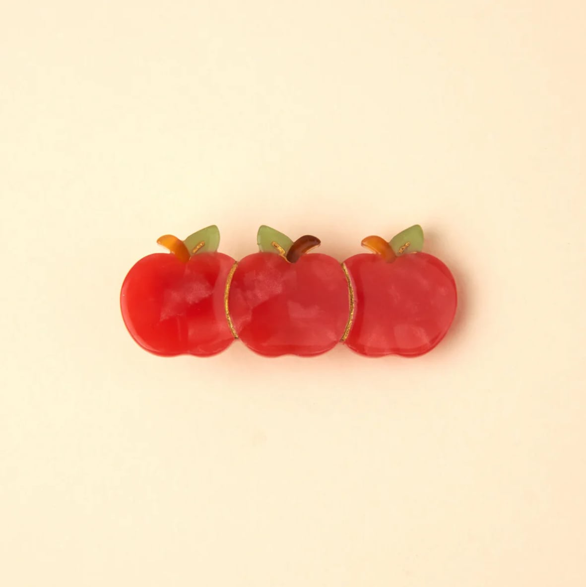 【Coucou Suzette Autumn Tea Party collection -Apple hair clip-】