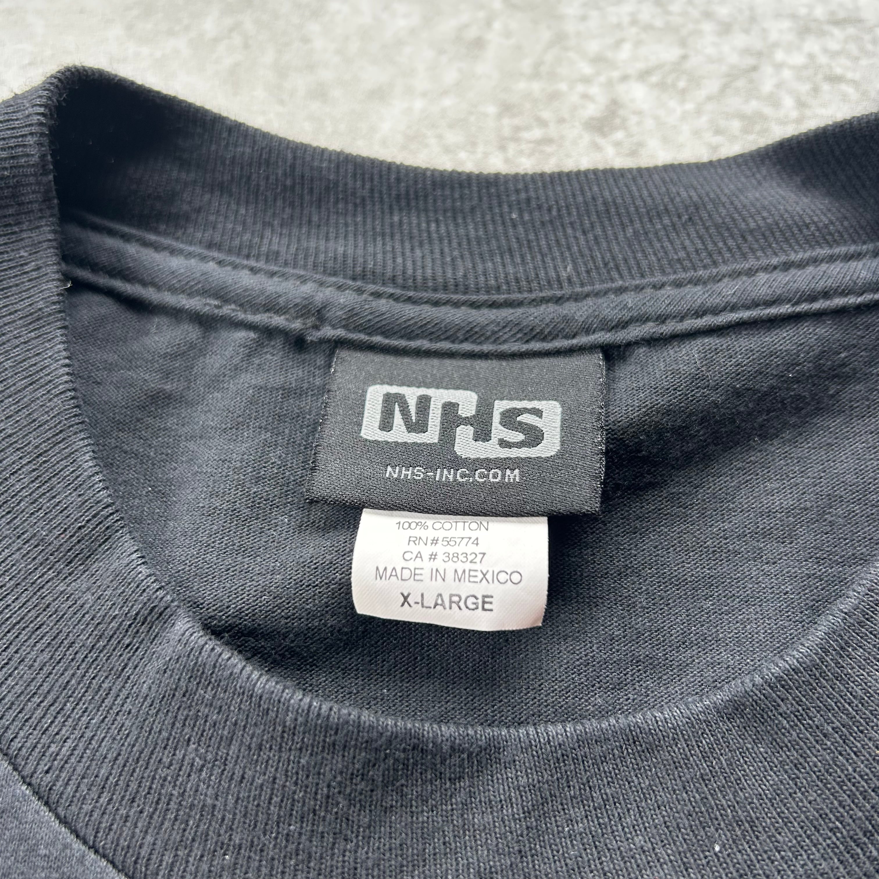 00s サンタクルーズ tシャツ NHSタグ ブラック XLロブロスコップ