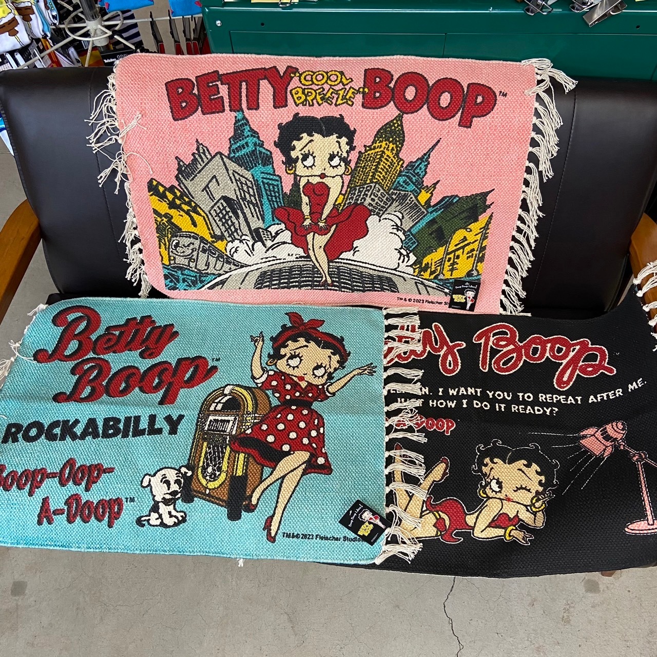 Betty Boop ベティちゃん コットン マット