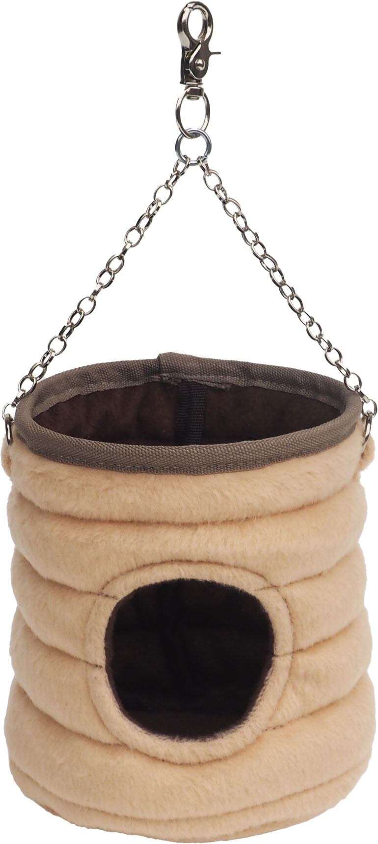 【小動物用品】デグモモたちのバケツ　グリーン/ベージュ