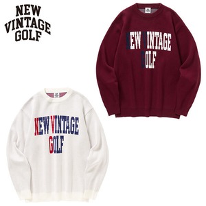 NEW VINTAGE GOLF ニュービンテージゴルフ NVG Crew Knit NVG-0612