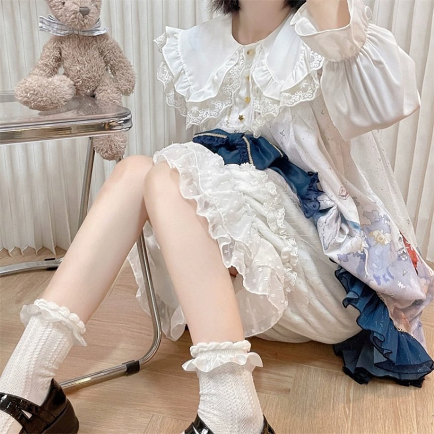 甘ロリ ドロワーズ 厚手レース 秋冬インナー向け｜WithU | ゴスロリ