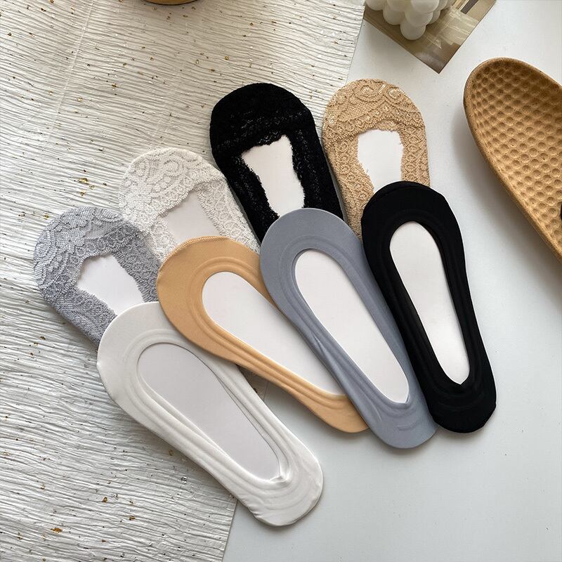 ソックス サマー薄手ショートストッキング レース 夏物 タイツ シルク 萌量不足80556510661