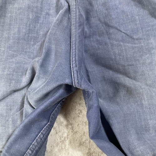 50s フェード Liryosges フレンチワーク モールスキン パンツW31 詳細写真16