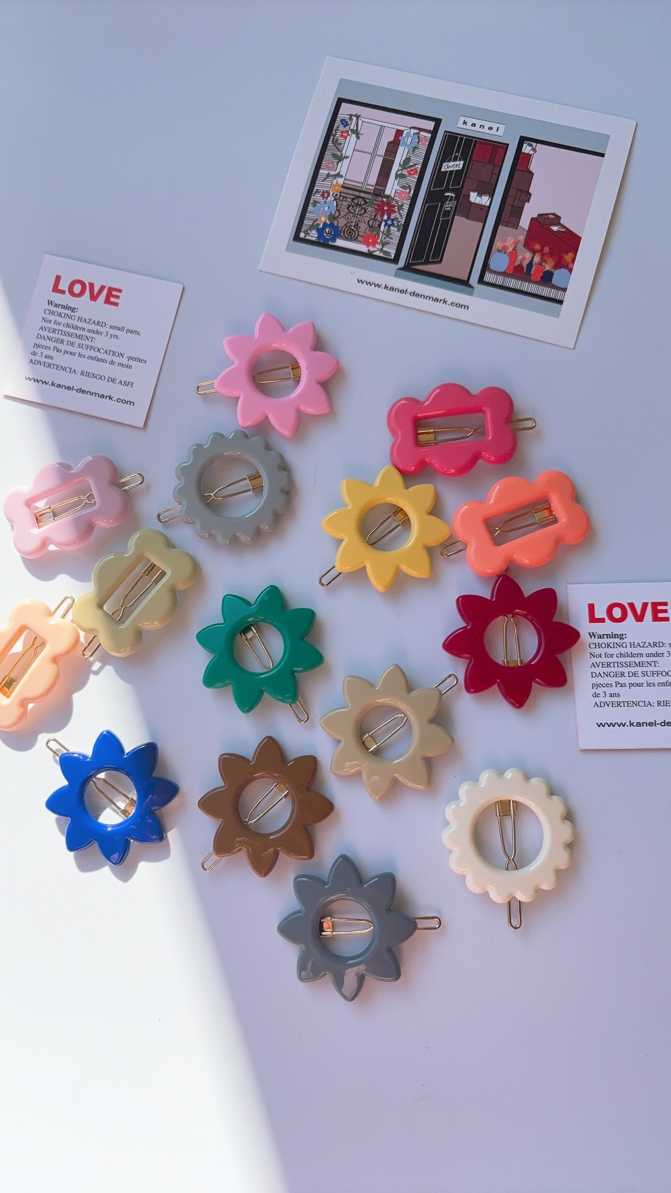 kaneldenmark】kanelヘアピン キッズアクセサリー ベビーアクセサリー