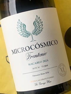 ミクロコスミコ　マカベオ　2024　ボデガス・フロントニオ　白ワイン