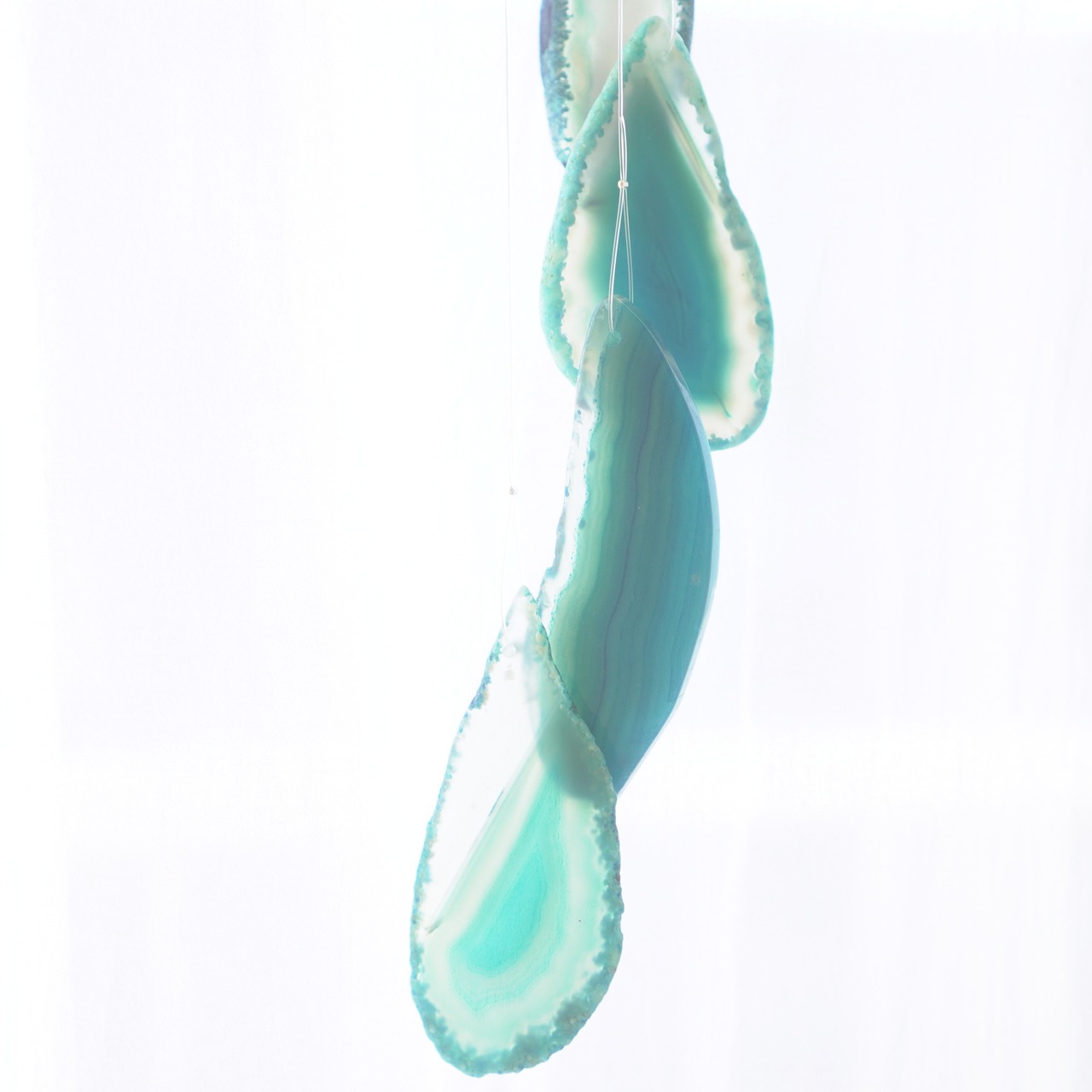 AMAOTO - アゲートヒーリングチャイム / Agate Sun Catcher Wind Chime 480