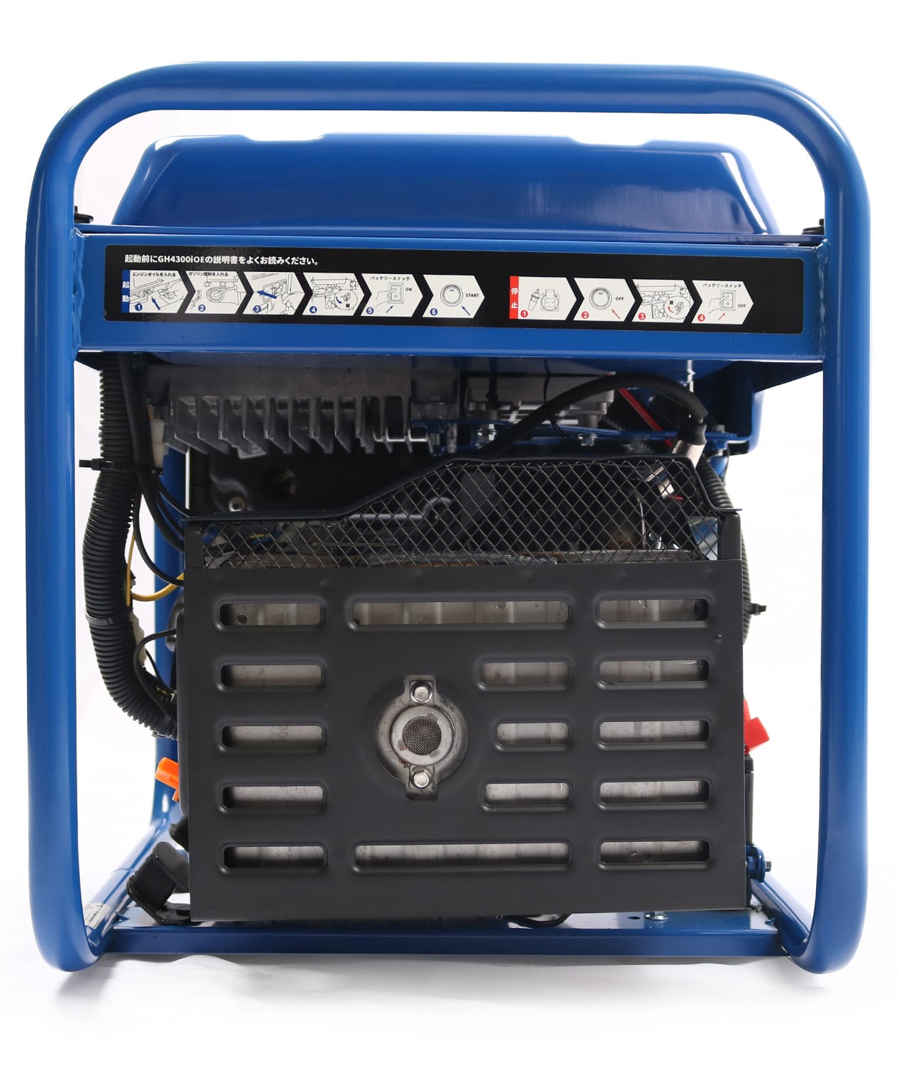 ONE ONE STEP インバーター発電機(2000iB) 定格出力1.8kVA リコイル式 ガソリン式 稼働時間6.5-7.5時間 100V  正弦波 静音 50Hz/6