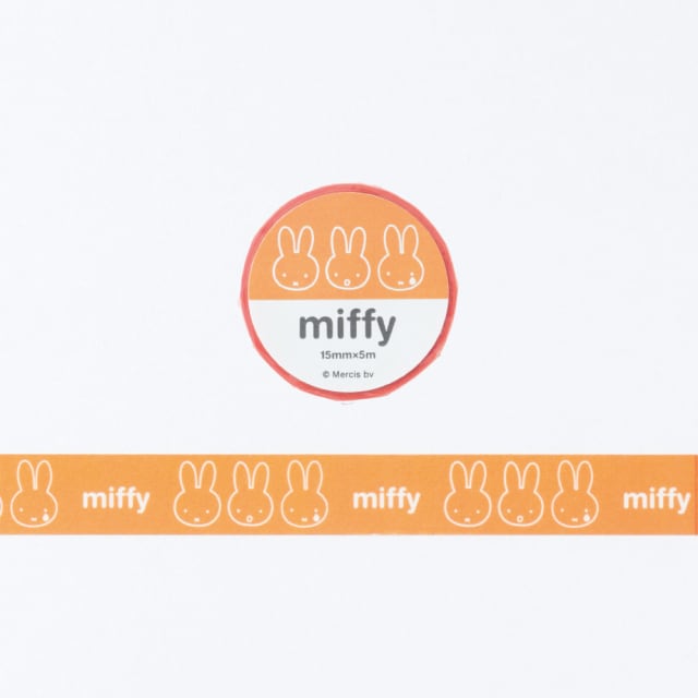 【廃番】ミッフィー×グリーンフラッシュ face 15mmマステ CA14