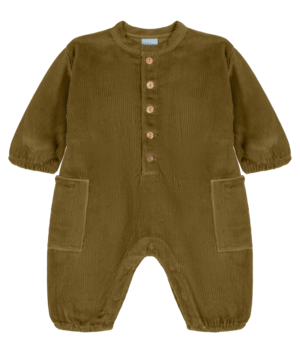 BIG PAPI JUMPSUIT  CARBON GREEN NUTRIA【STUDIO BOHEME】COMBINAISON BIG PAPI
