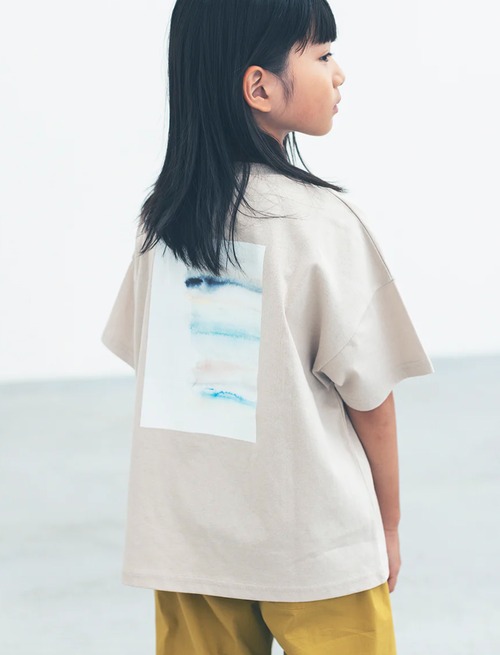 ooju(オージュ) / print T-shirts(kids) / greige / 1,2,3,4