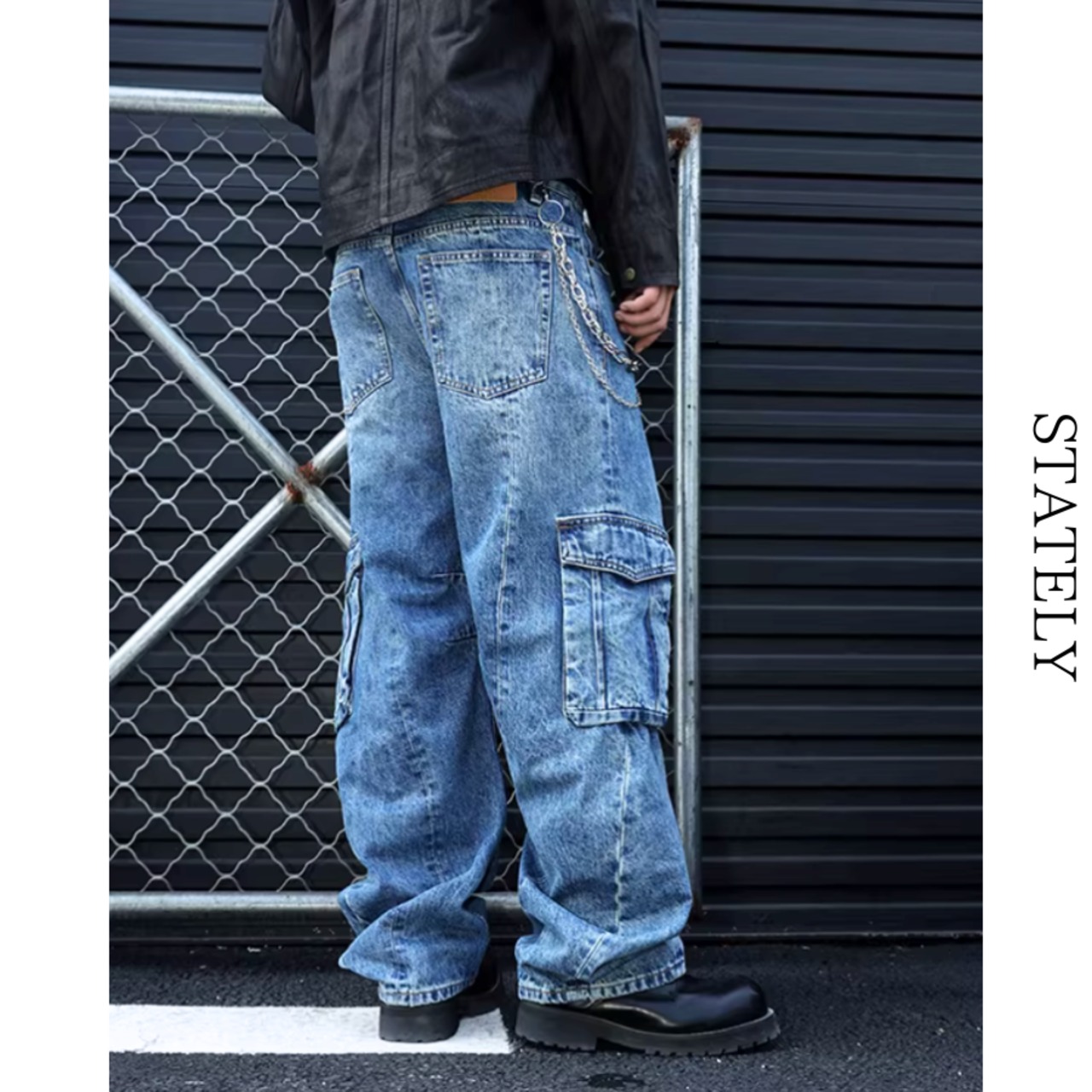 ヴィンテージウォッシュカーゴデニム_B86・画像3