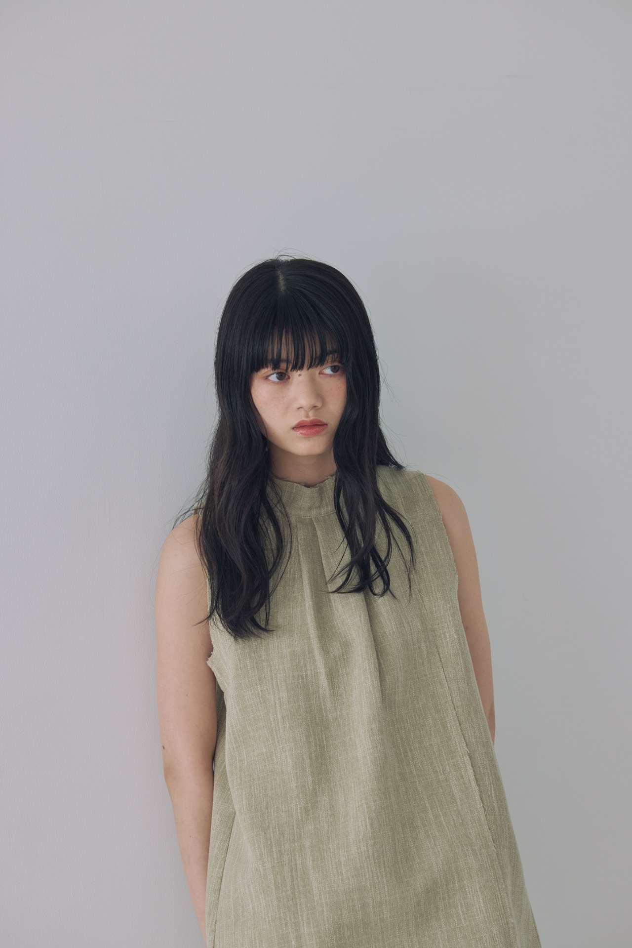 DU260516 Cut Off Tunic 【set up可】