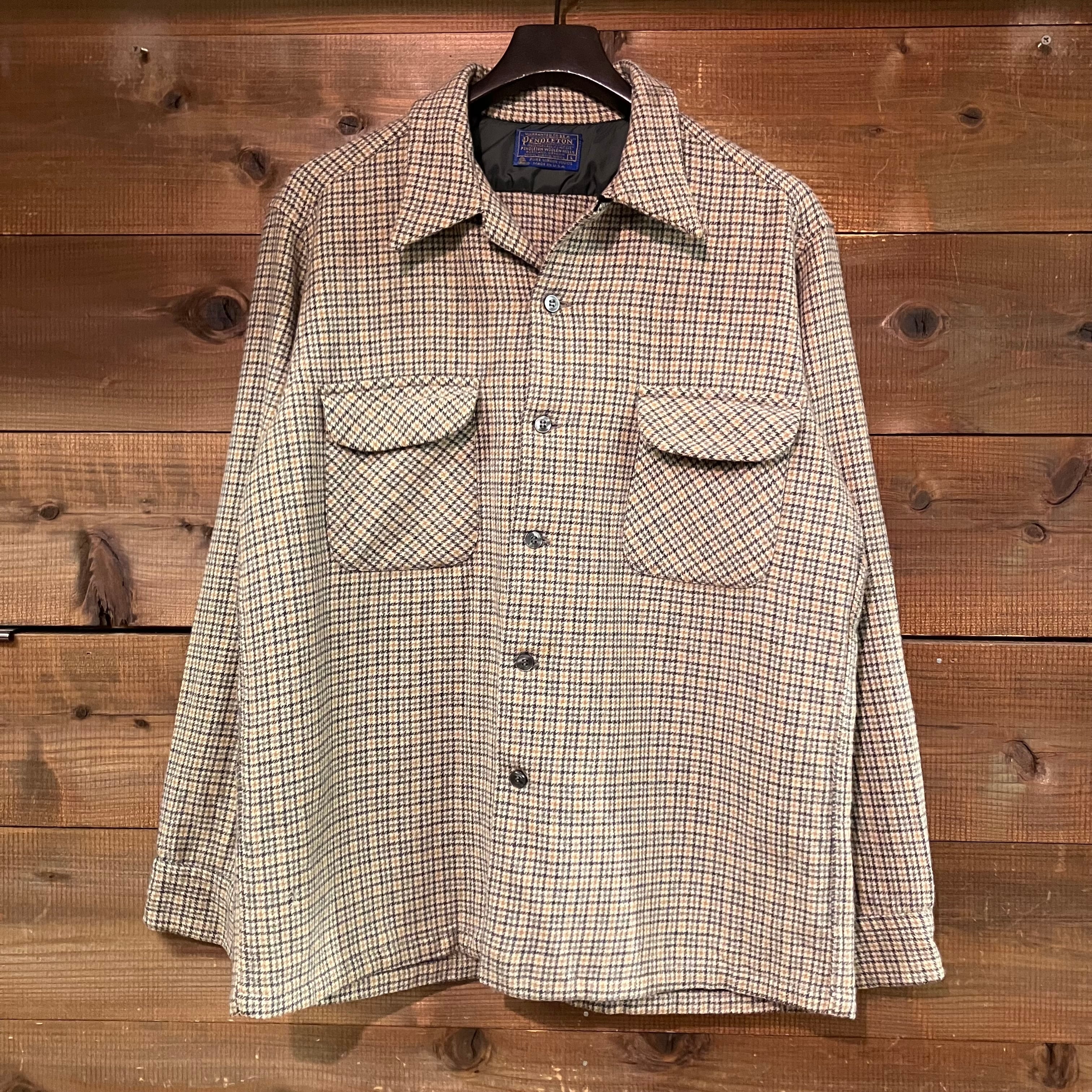 SIR PENDLETON ペンドルトン ボードシャツ L 60's 希少 【公式通販】