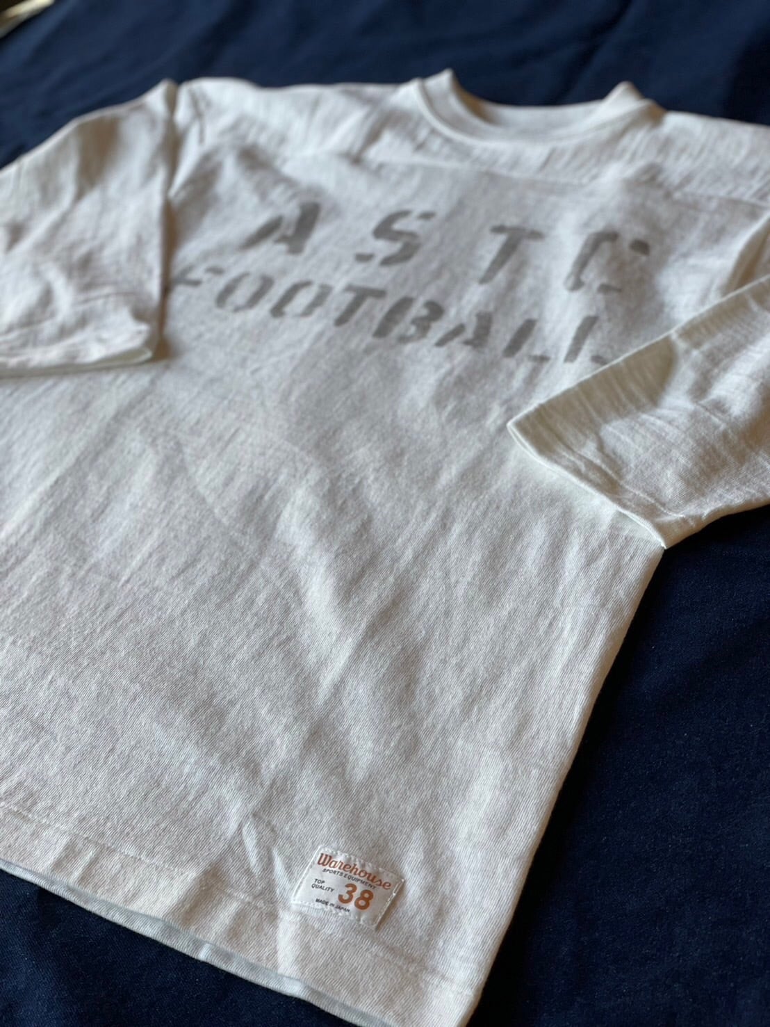 WAREHOUSE & CO. Lot 4063 7分袖フットボールT ASTC | STYLE FACTORY & CO.