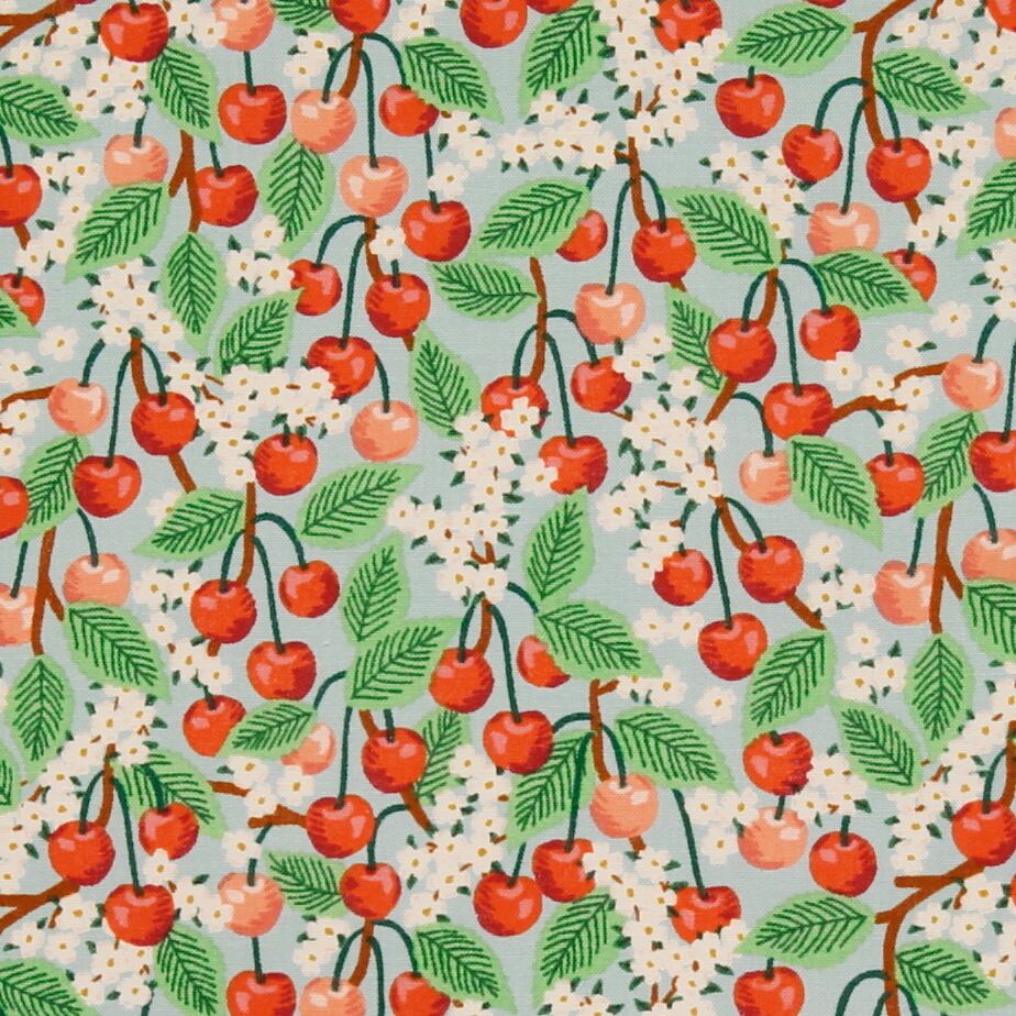 USAコットン ORCHARD 花 さくらんぼ COTTON+STEEL コットン