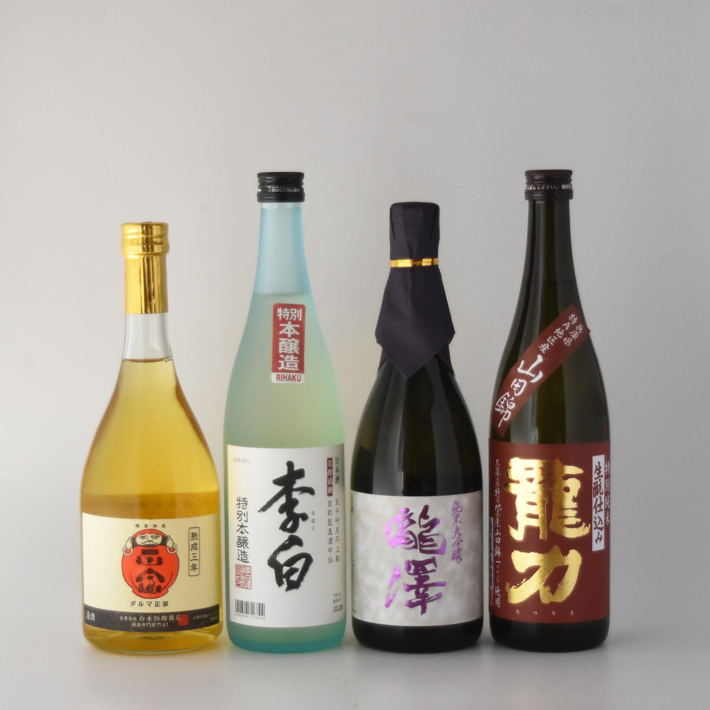 （日本酒特別価格）日本酒4タイプ分類別4本スターターセット ...