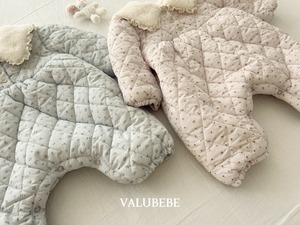 【予約/特典】valu bebe / Sherbet flower padded suit