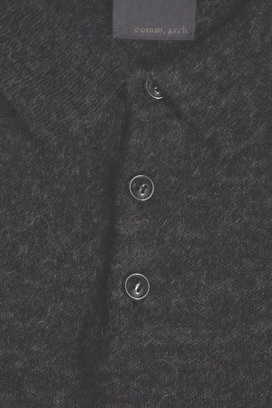 Alpaca Wool Smooth Knitted Polo