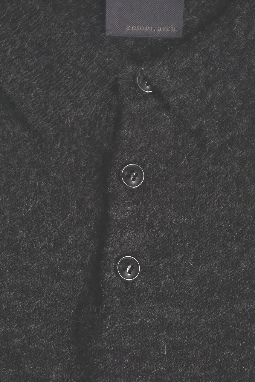Alpaca Wool Smooth Knitted Polo