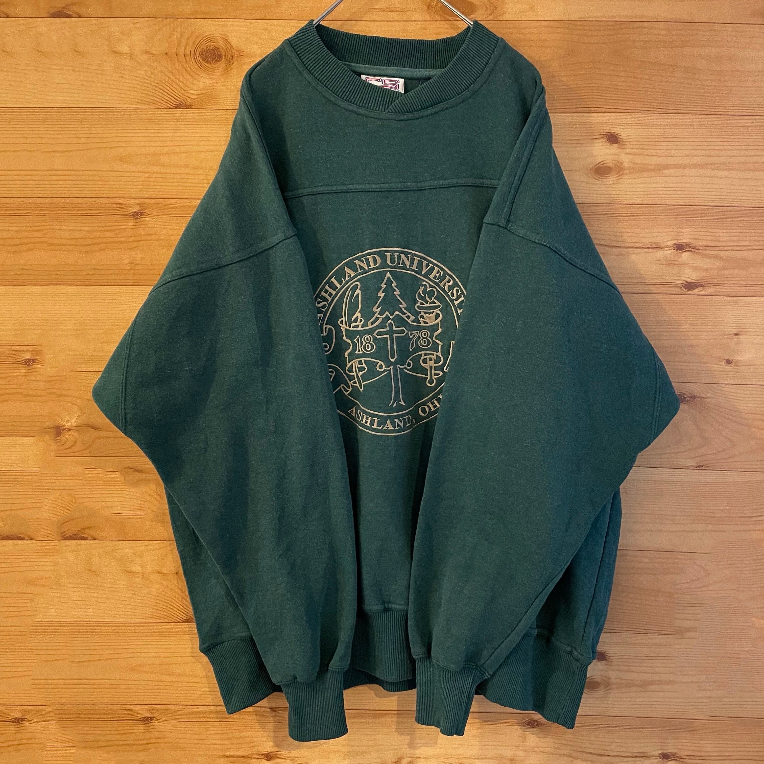 CRABLE SPORTSWEAR 刺繍 カレッジスウェットシャツ トレーナー メンズXXL /eaa353403