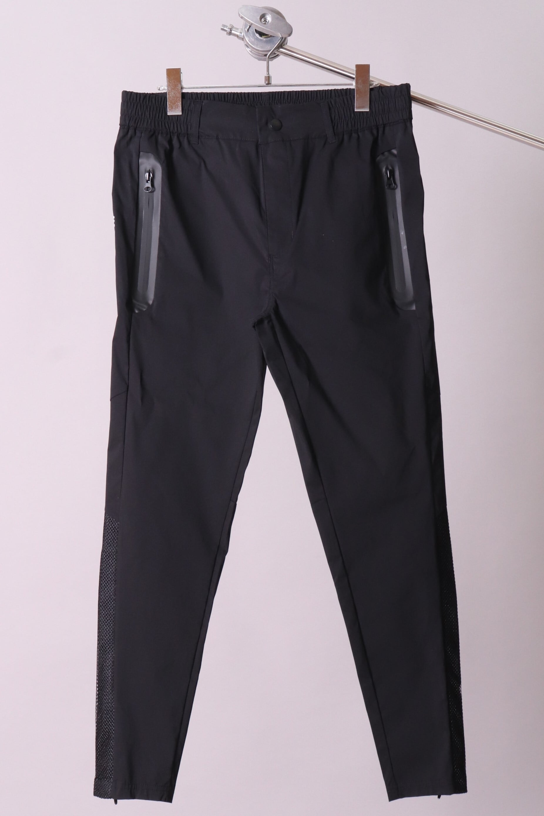 LUXE/R GOLF】（45858）＊撥水加工 防水 ファスナー メッシュ貼り付け