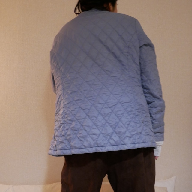 Barbour baby blue quilting coat