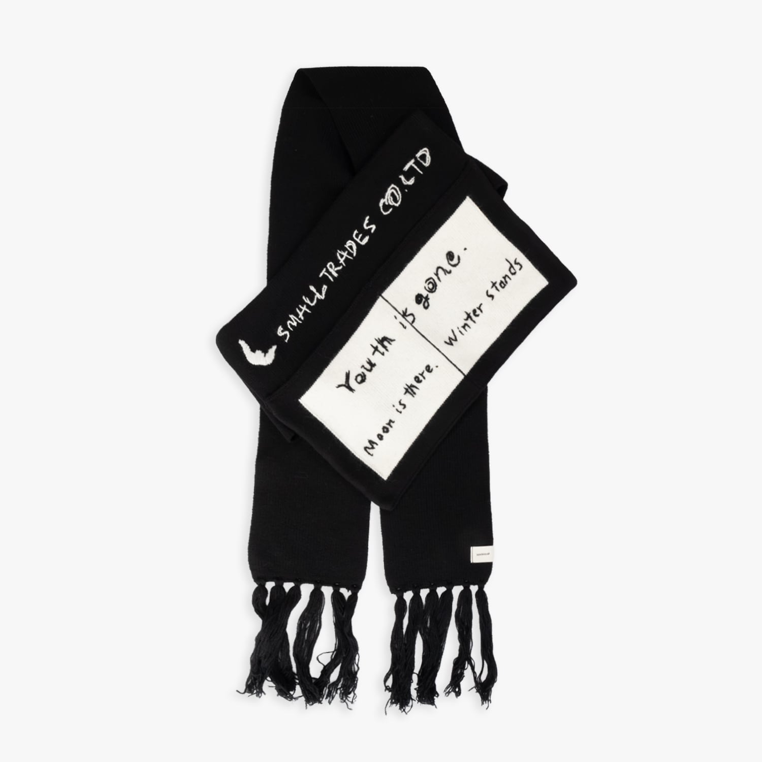 SHINYAKOZUKA 26AW UNIFORM APRON SCARF (NIGHT BLACK) ISSUE#9